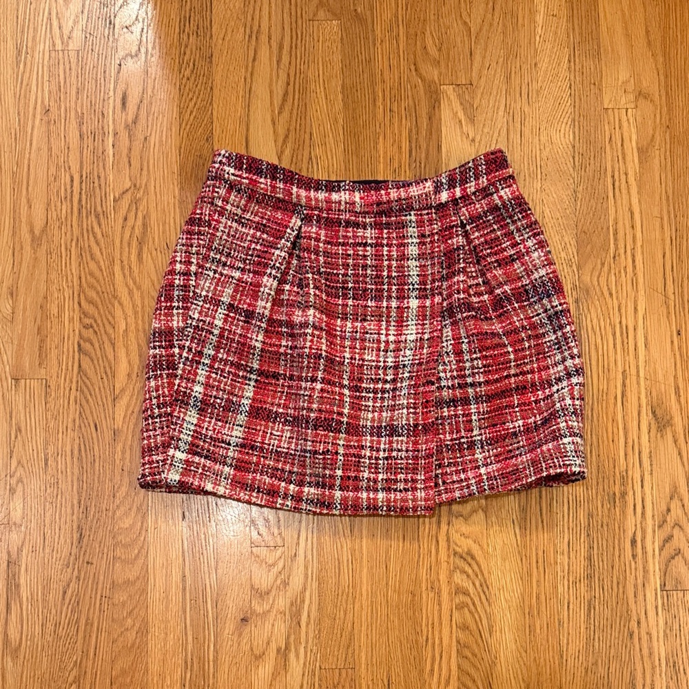 Vintage Miu Miu Tweed Mini Skirt